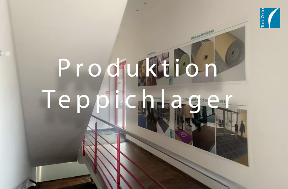 Produktion Teppichlager